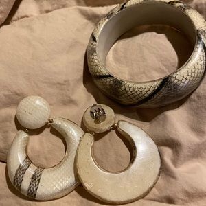 Python clip on door knockers with bracelet